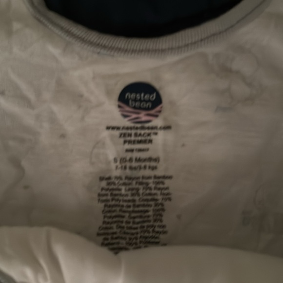 Nested Bean Sleep Sack - Picture 2 of 2